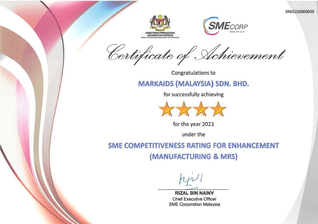 SCORE_SME CORP Markaids